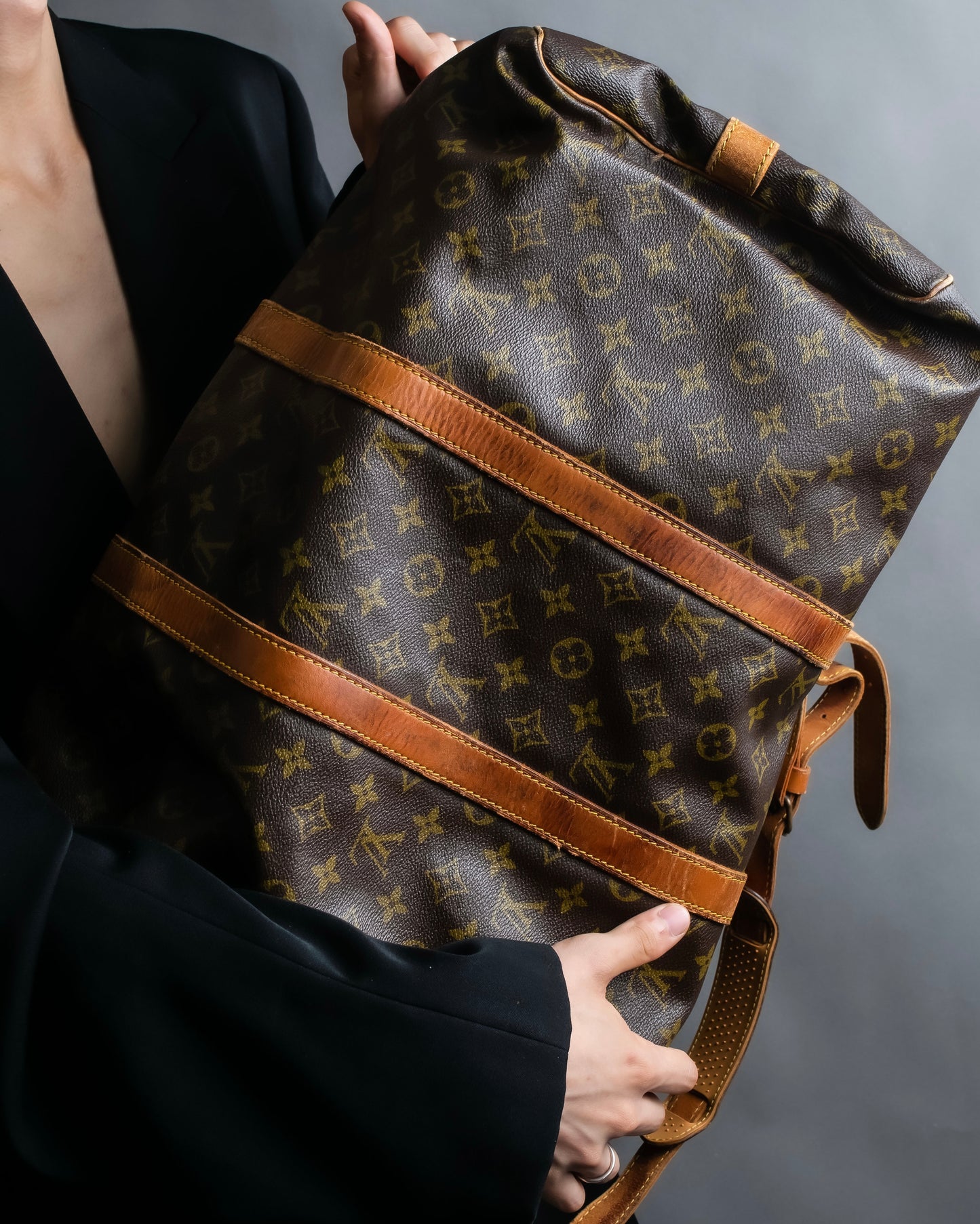 "LOUIS VUITTON" Keepall 50 monogram pattern boston bag