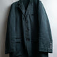 "GUCCI" Linen mix oversized tailored jacket