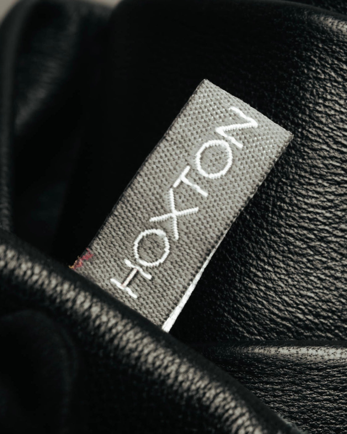 "HOXTON BOUTIQUE" 00's-10's Pebbled leather scarf belt