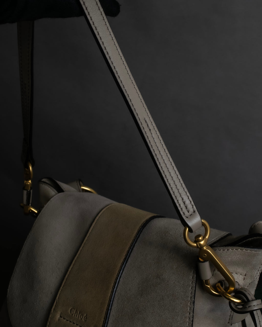 "Chloe" LEXA series 2way leather shoulder bag