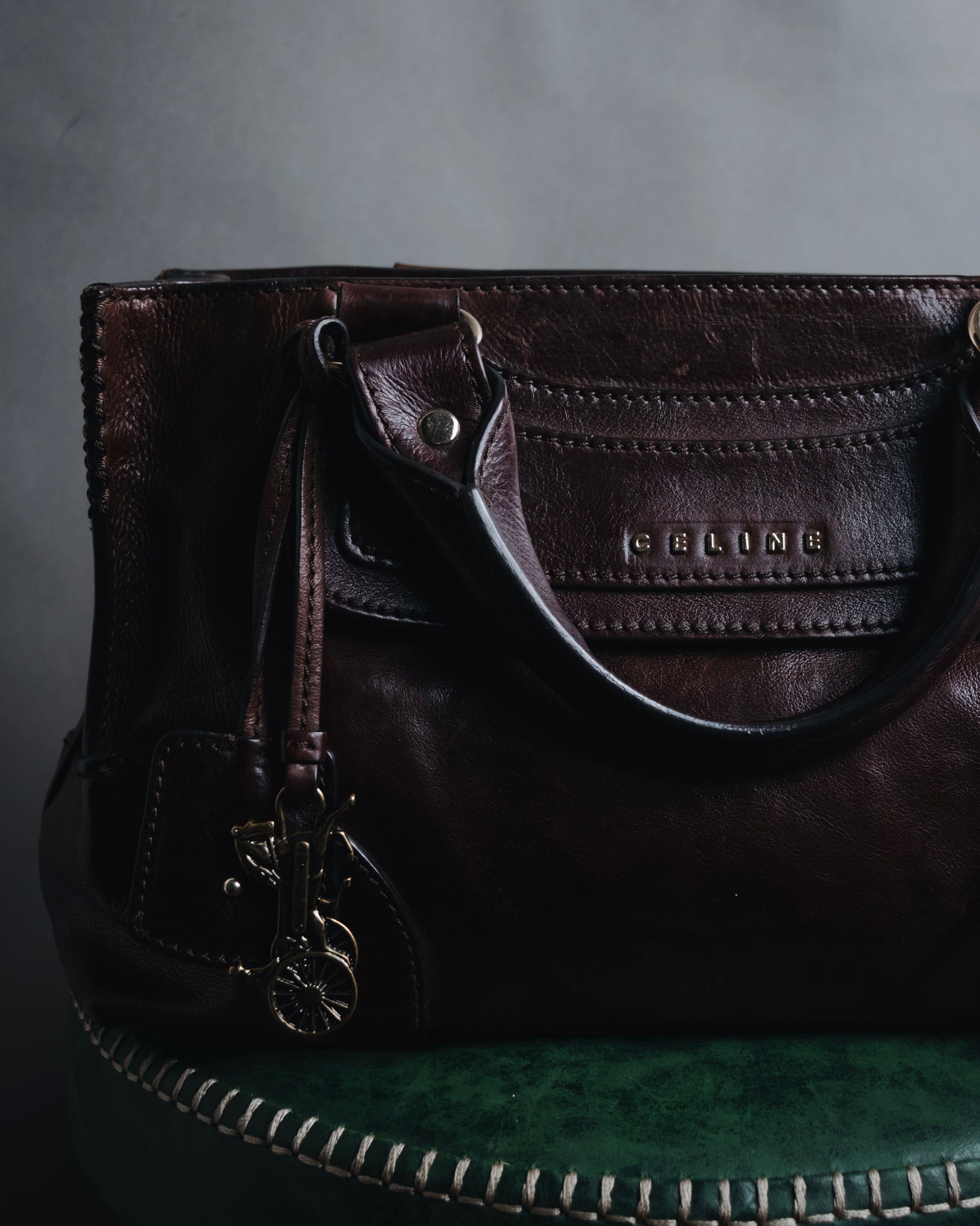 "CELINE" 00’s structured boogie handbag