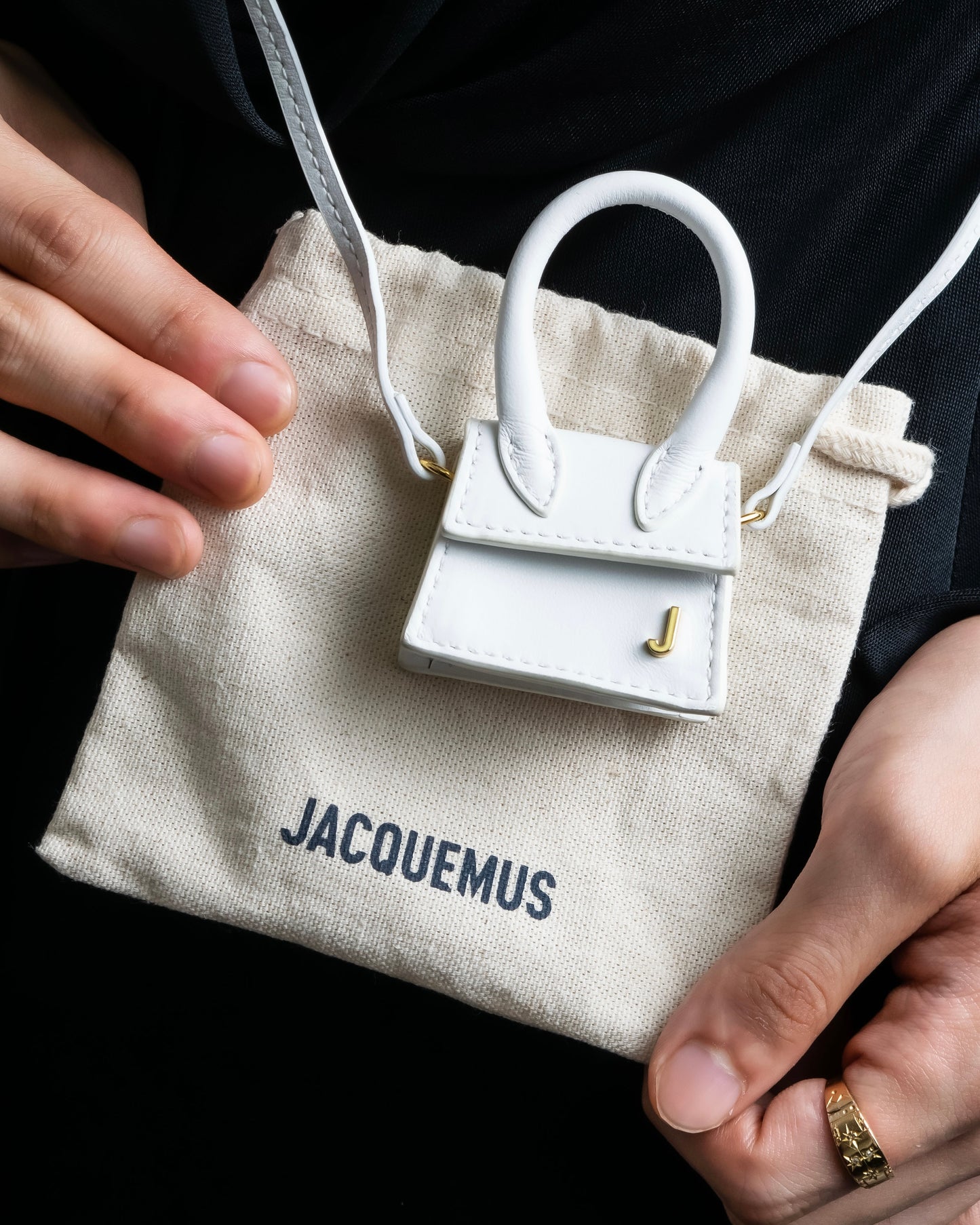 "JACQUEMUS" Mini pochette logo design shoulder bag
