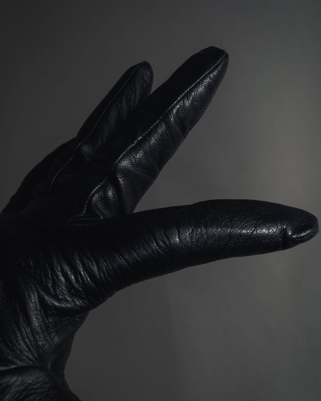 -SPECIAL- "HERMES" 90's Astrakhan combination leather gloves