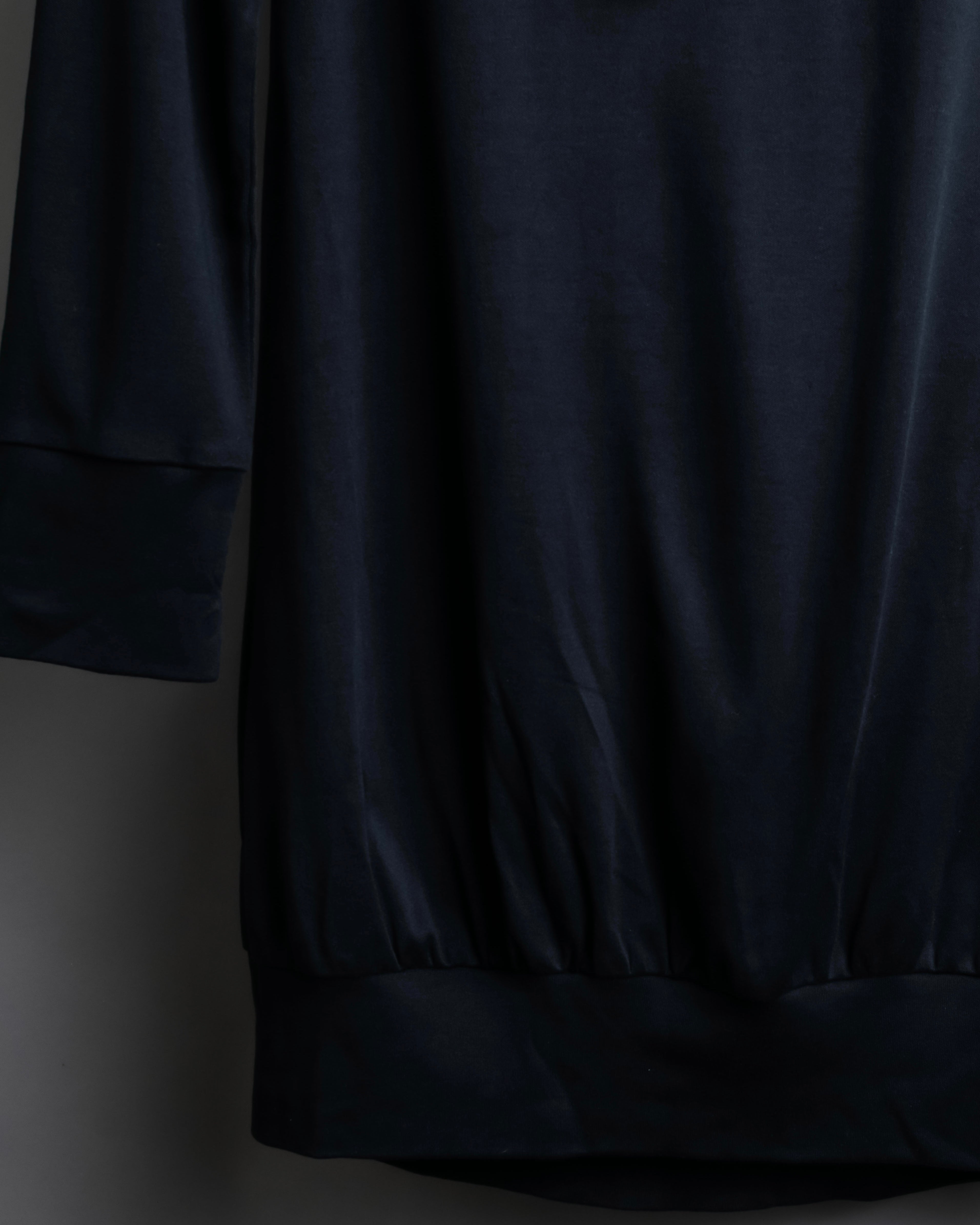 "Y-3" Drawstring switching design pullover