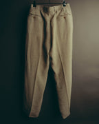 -SPECIAL- “HERMES” 80’s-90’s Herringbone linen suit set