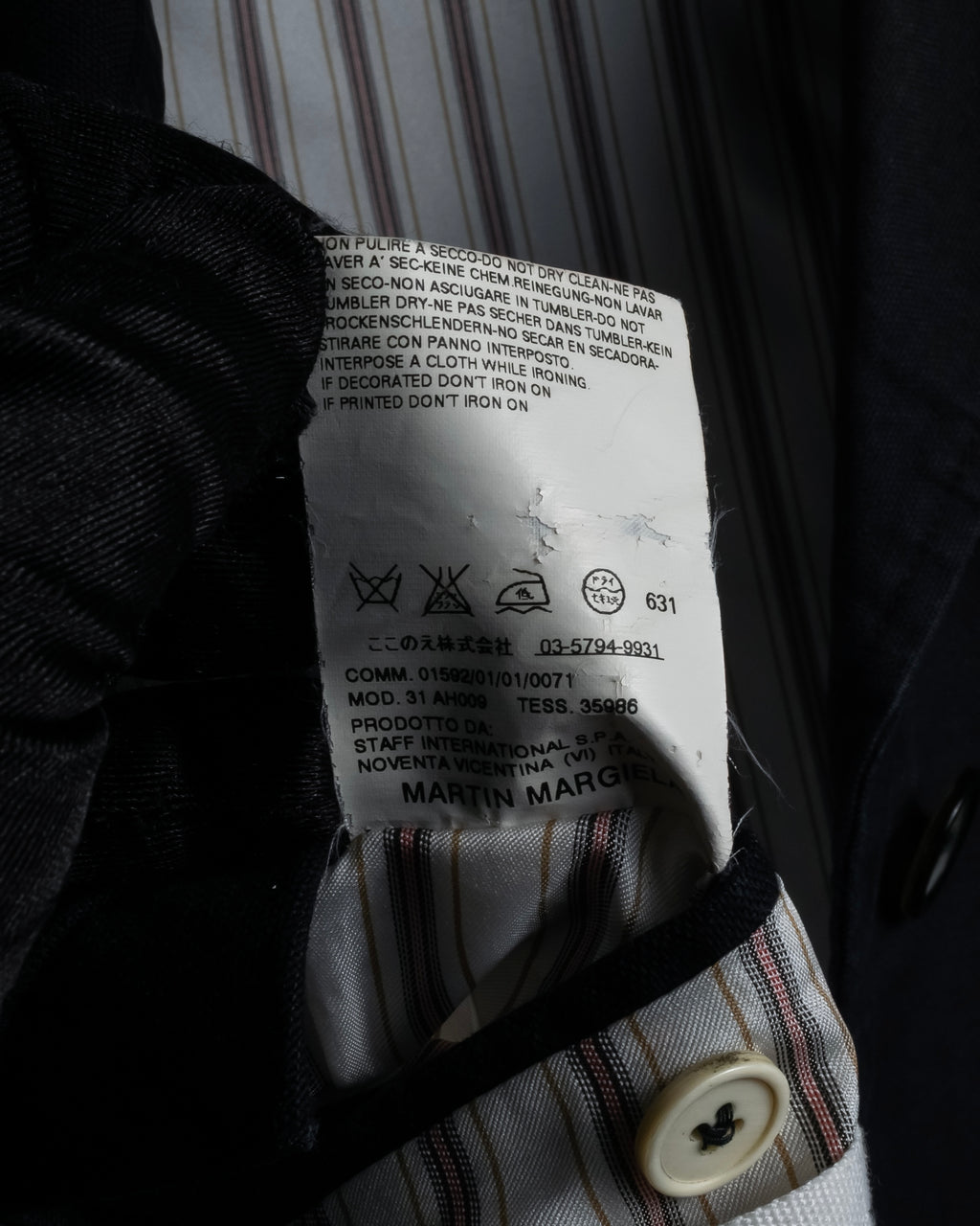 “Maison Martin Margiela” 00’s replica 60’s USA day coat