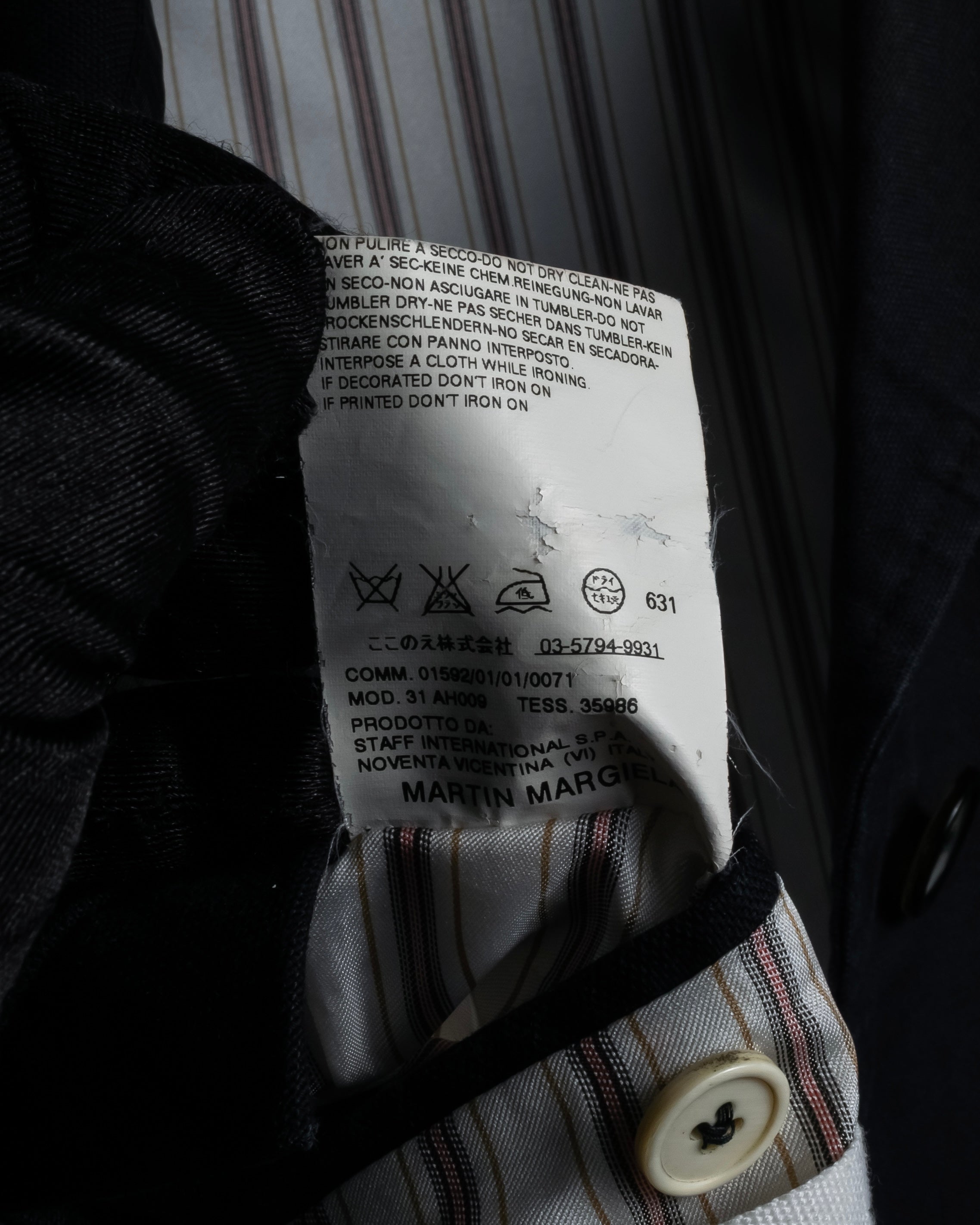 “Maison Martin Margiela” 00’s replica 60’s USA day coat