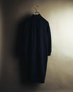 –SPECIAL– "Christian Dior" 80's-90's Sculptural high-neck long dress