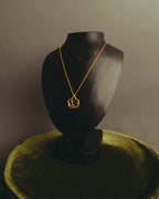 "Louis Vuitton" 2010's Gold-tone chain necklace