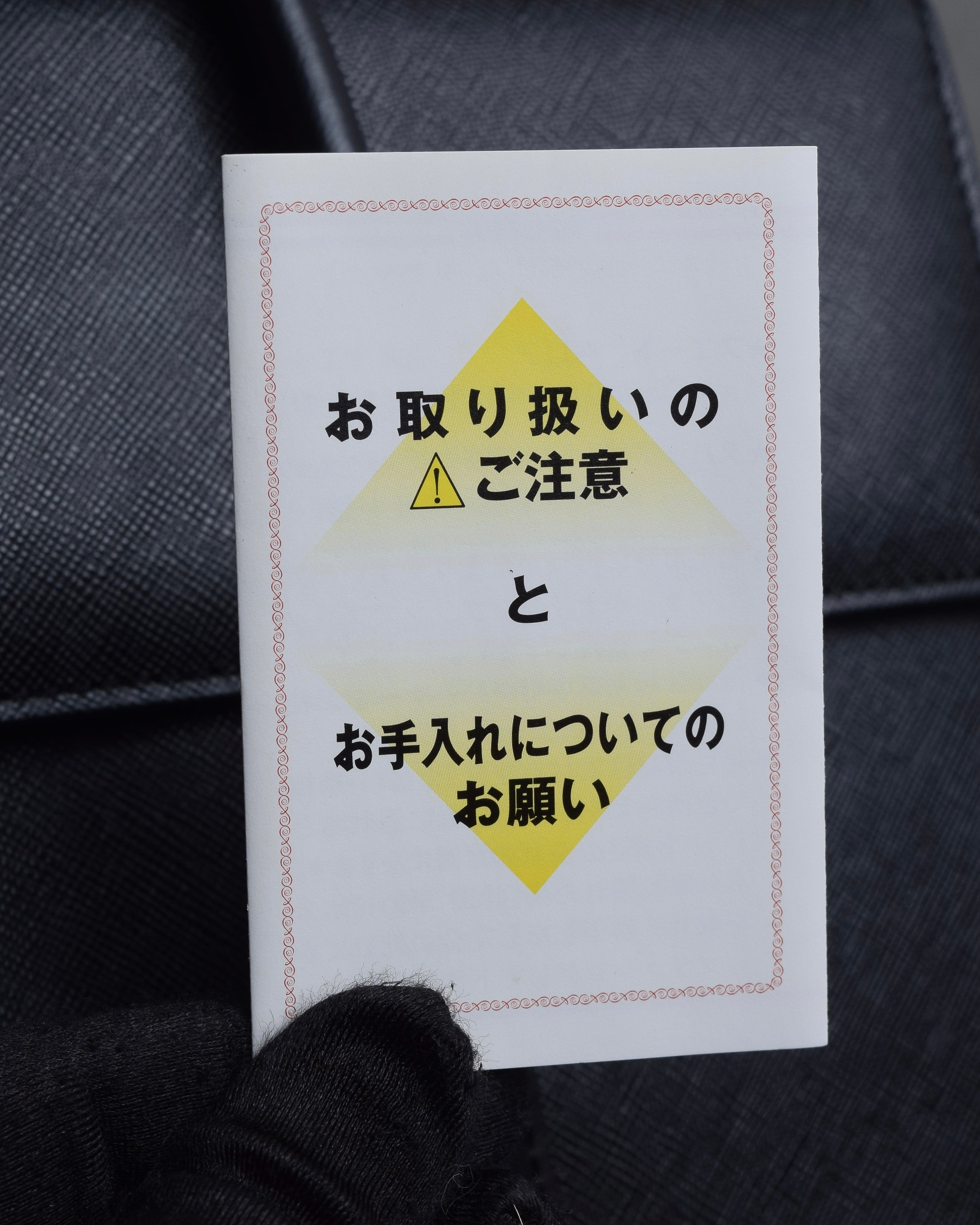 "BURBERRY" Saffiano leather mini boston bag