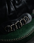 –SPECIAL– "Salvatore Ferragamo"
00’s Gancini ring-gathered nappa 2way bag