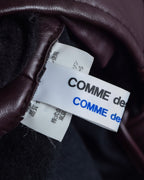 "COMME des GARCONS COMME des GARCONS" Knot drape design leather bag