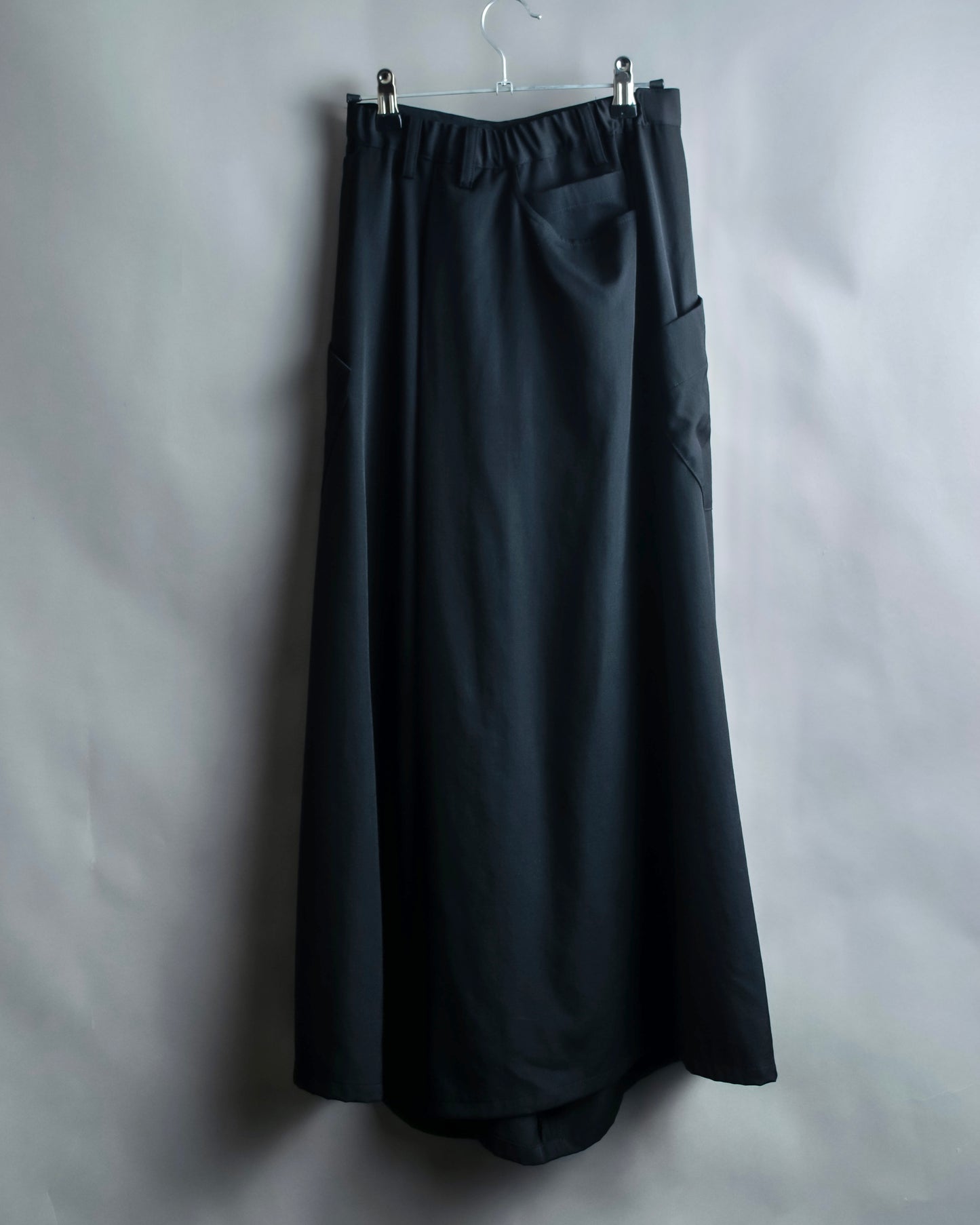 "Y's" Wool gabardine sarouel skirt pants