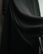 “JUNYA WATANABE” 2008AW Pearl trimmed cupra dress