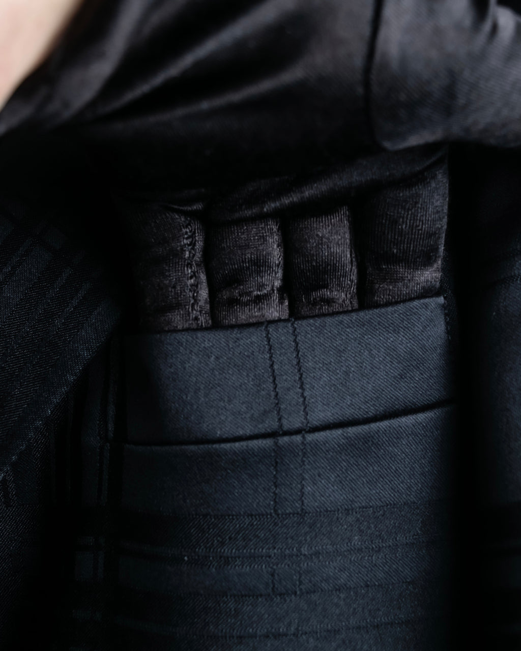 Vintage geometric check oversized tailored jacket