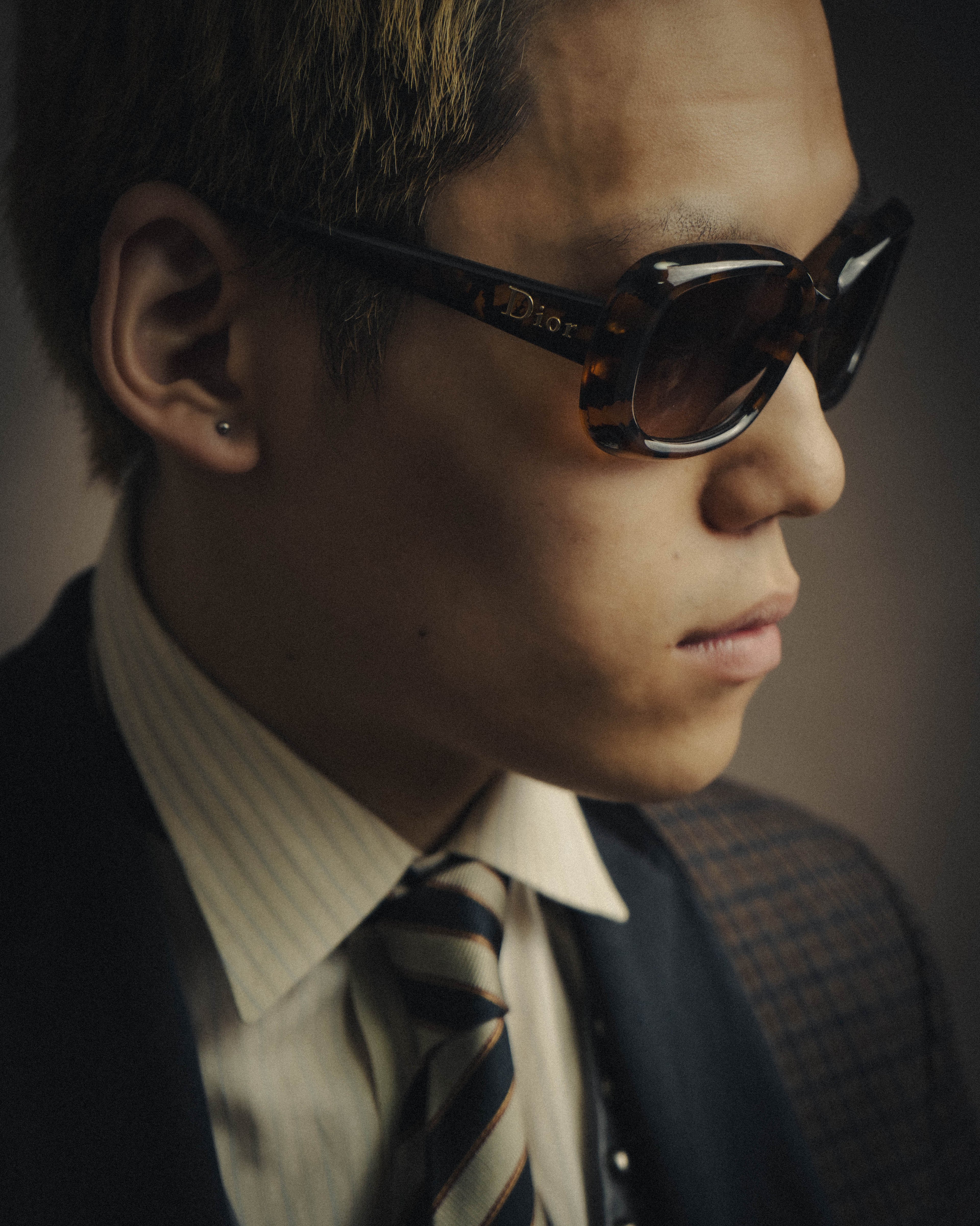 -SPECIAL- "Christian Dior" 90's Tortoiseshell oversized square sunglasses