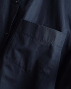 "HERMES" Gaultier period twisted sleeve cotton shirt