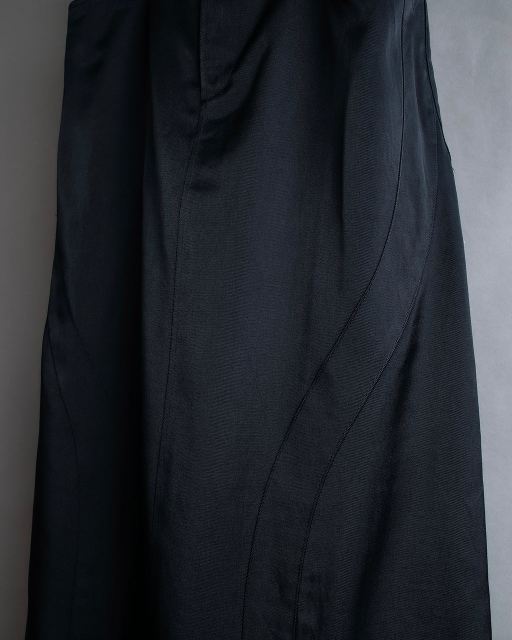 "JEAN PAUL GAULTIER MAILLE FEMME" Side panel design flared skirt