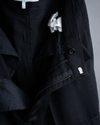 "LOEWE" Three-dimensional pattern design wide slacks