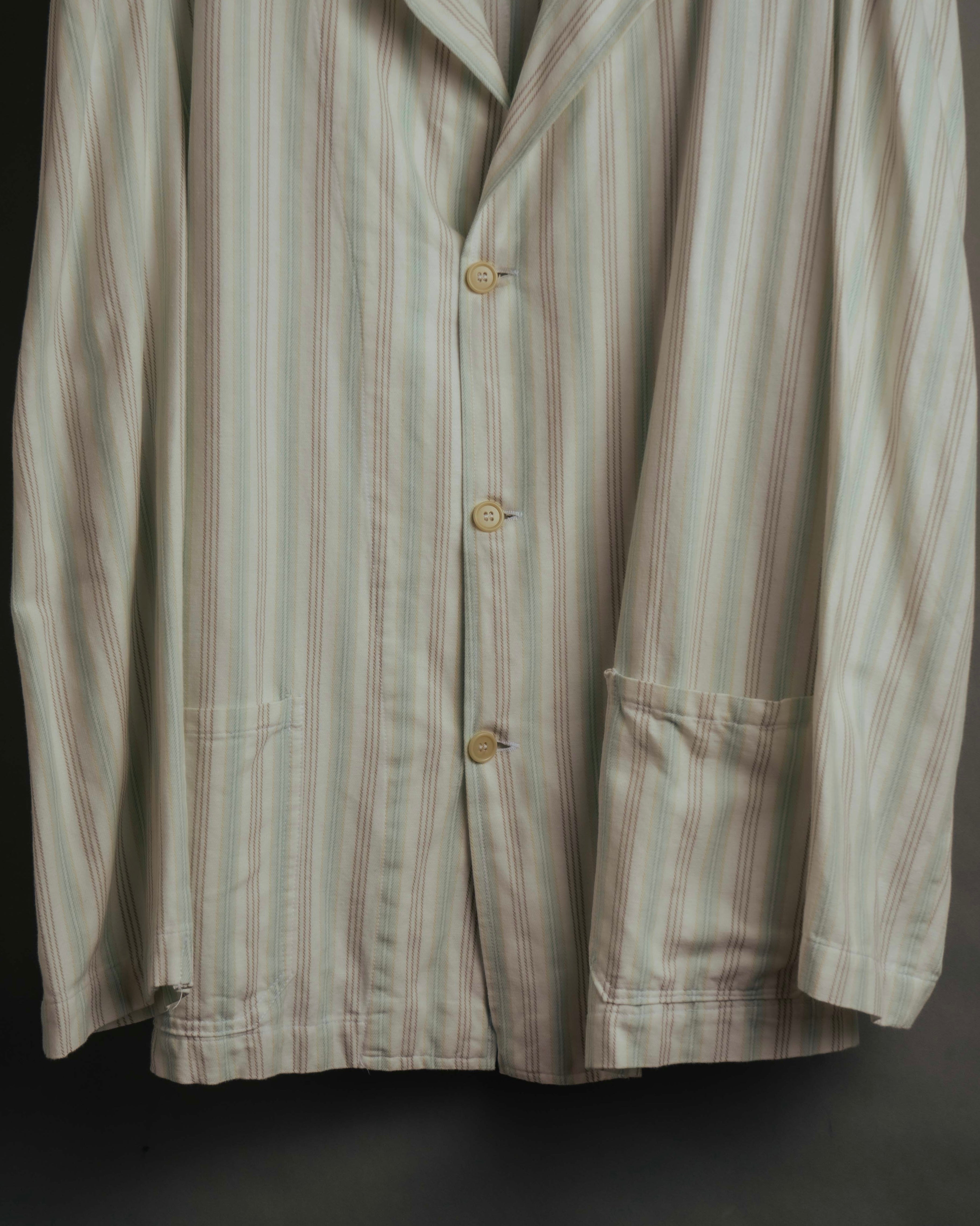 -MOOD Vintage Collections-
80’s-90’s Multi stripe relaxed jacket