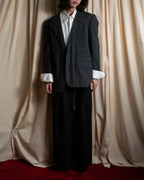 "COMME des GARCONS HOMME" 03SS fine all-over pattern cotton tailored jacket