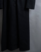 "Marc Jacobs" A soft flowing flared silhouette long coat