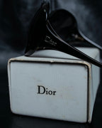 “Dior” Butterfly flame curved surface sunglasses