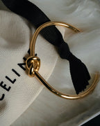 “CELINE” 10’s Knot cuff bracelet