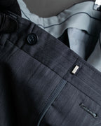 "CHRISTIAN DIOR MONSIEUR" Shadow stripe pattern classical formal detail set up