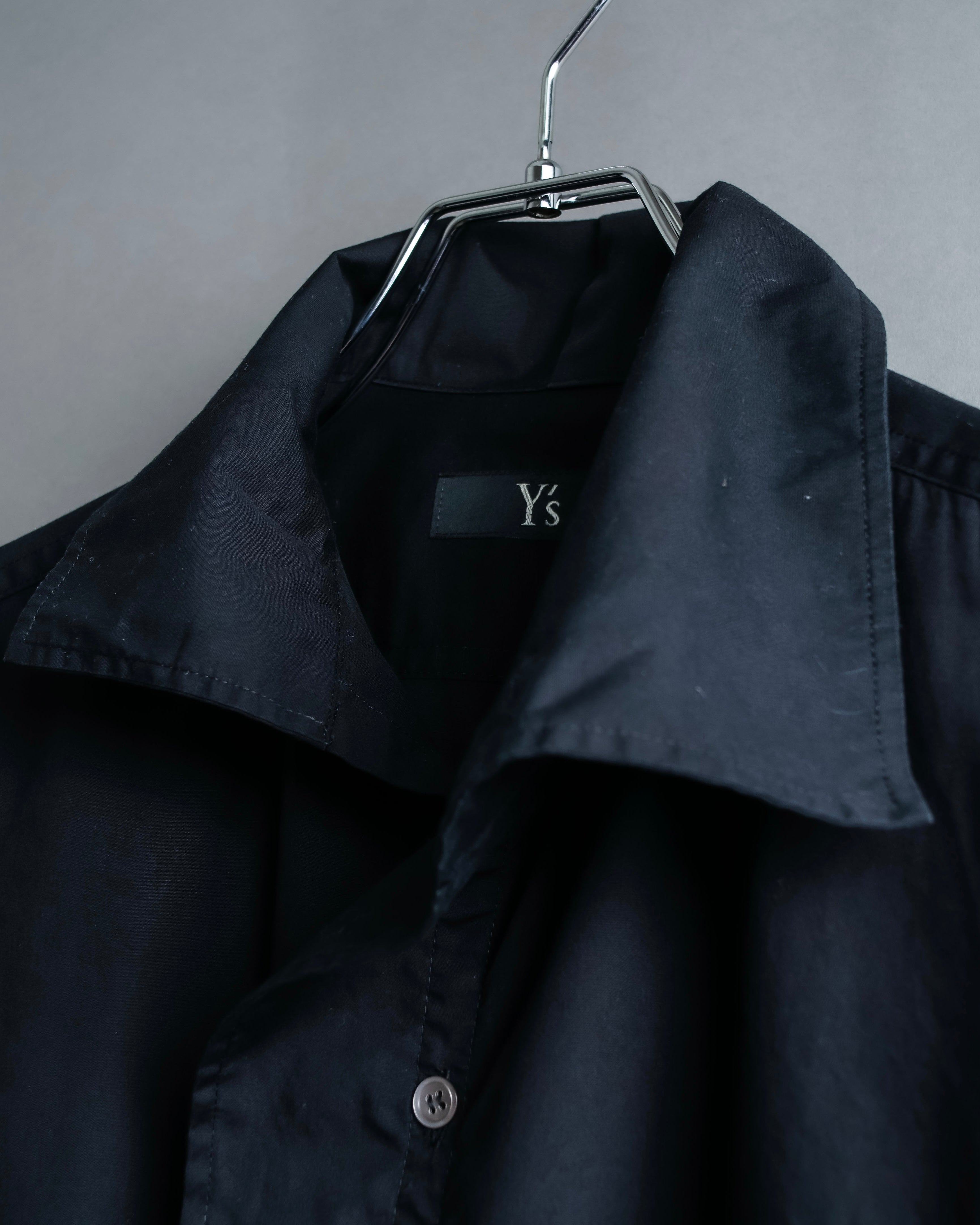 "Y's" Stand &amp; Regular Collar Cotton Shirt