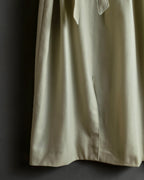 "VALENTINO" Belted design sleeveless long dress