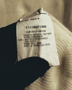 "Alexander McQueen" 90's-00's Sculptural ribbed turtleneck wool knit sweater