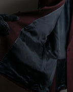 "DRIES VAN NOTTEN" Beautiful burgundy color tailored jacket