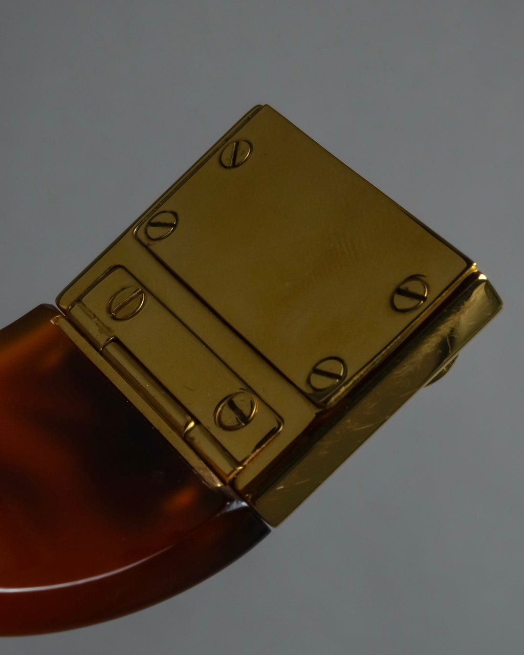 -MOOD Christmas Collections-
"PRADA" Miuccia Prada design tortoiseshell architectural bangle