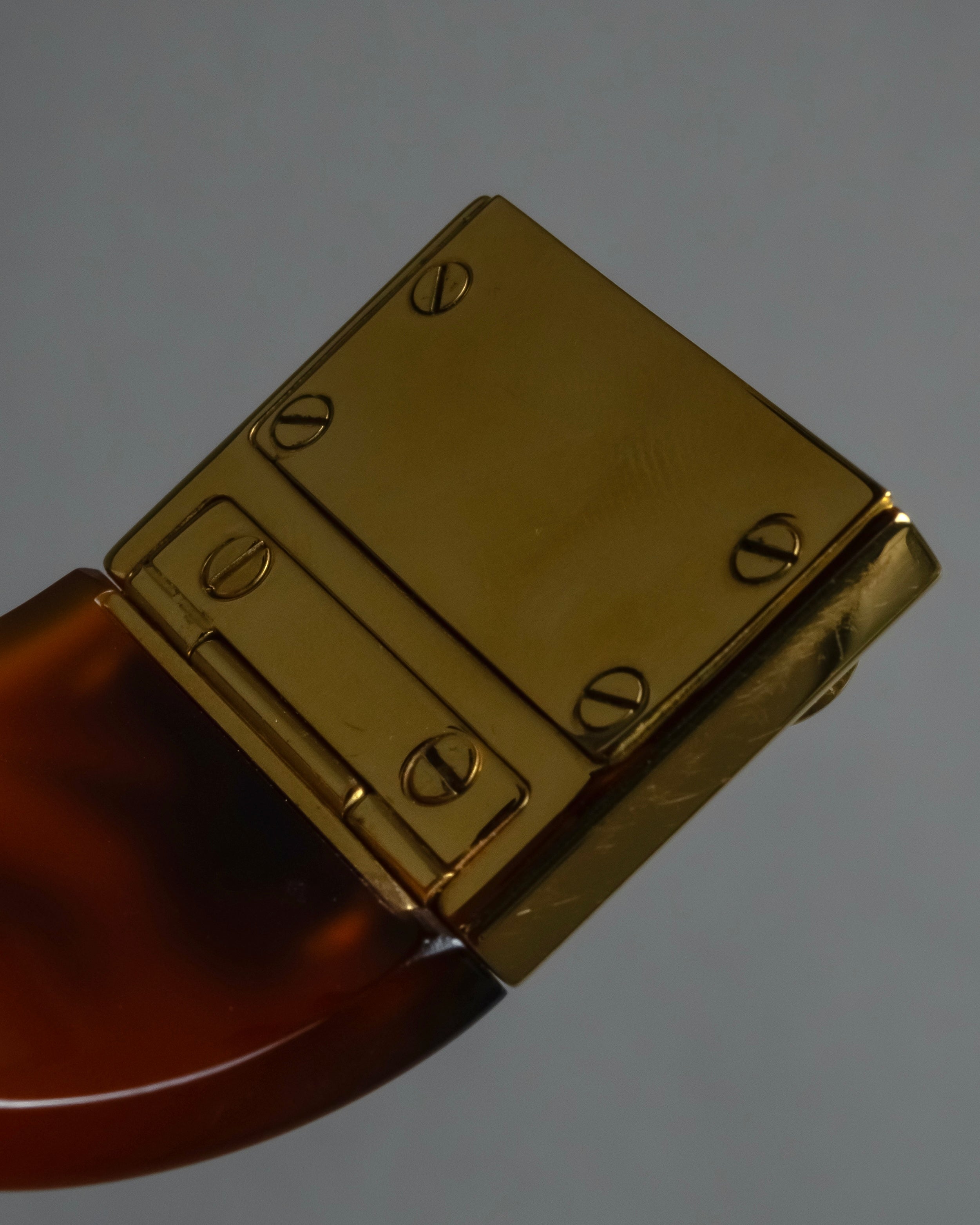 -MOOD Christmas Collections-
"PRADA" Miuccia Prada design tortoiseshell architectural bangle