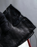 "Salvatore Ferragamo" Gancini motif leather gloves