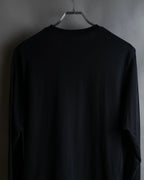 "John Galliano" Tie motif trompe l'oeil design pullover