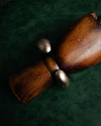 –SPECIAL– “HERMES” 00’s-10’s Lacquered wood open cuff