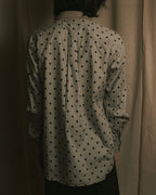 “COMME des GARÇONS HOMME DEUX” 17AW Polka dot stripe shirt