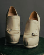“Bottega Veneta” 2010’s Brogue platform heel loafers