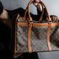 "LOUIS VUITTON" Monogram pattern pet carrier Boston bag