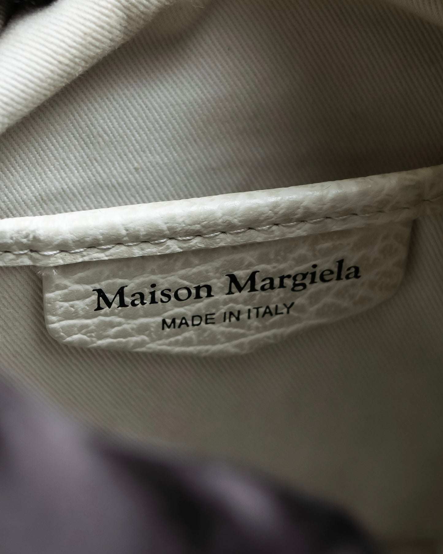 "MAISON MARGIELA" 5AC bucket type 2way bag