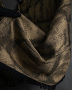 -SPECIAL- "Christian Dior"
90's-00's Abstract Expression Pattern Large Stole