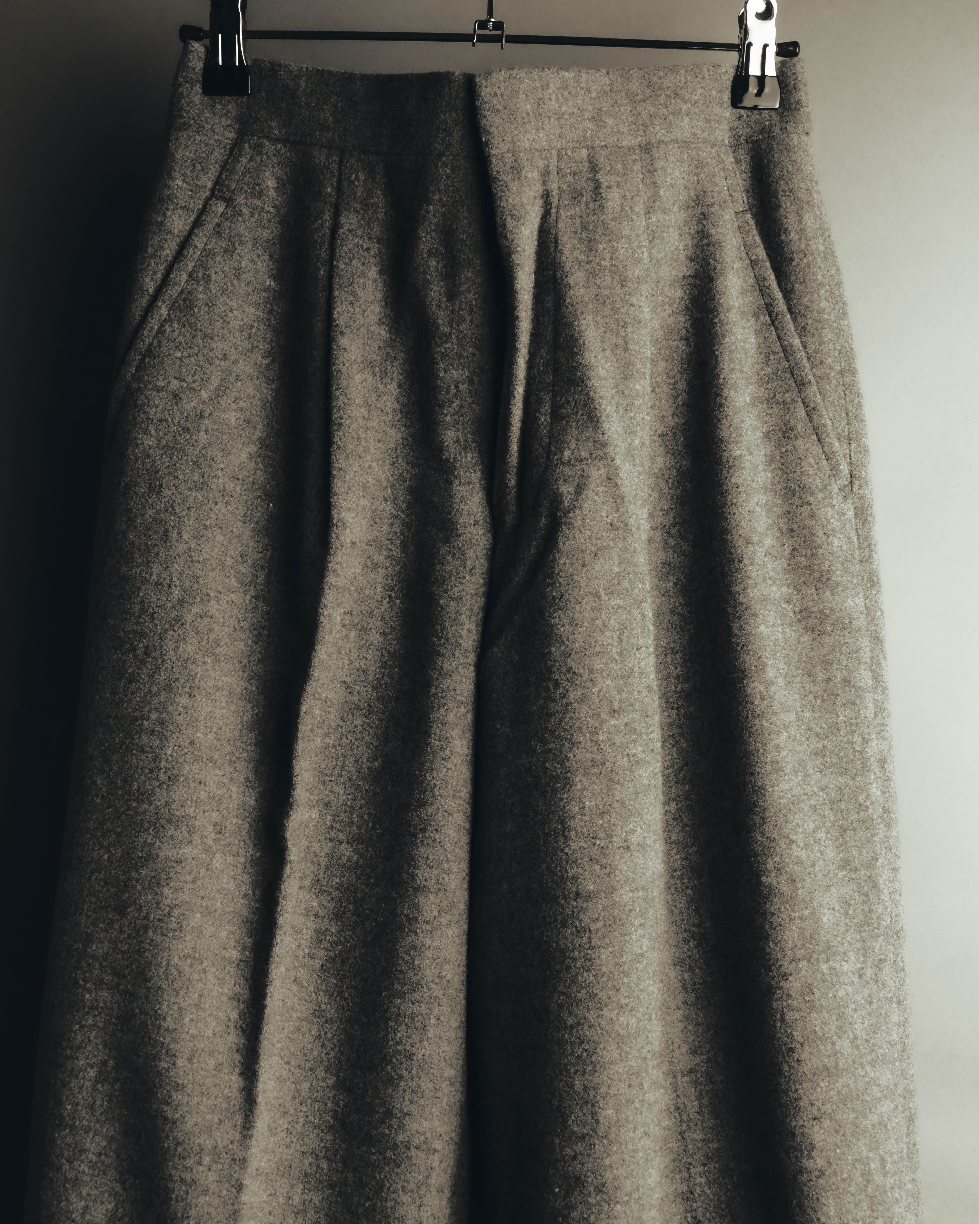 "tricot COMME des GARÇONS" 90's Brushed wool wide trousers