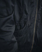 –SPECIAL– “Maison Martin Margiela” 2000’s 6 pockets garment dyed bomber jacket