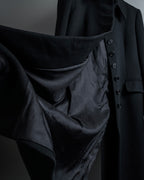 "GIANFRANCO FERRE" Multiple button sequences shaped long coat