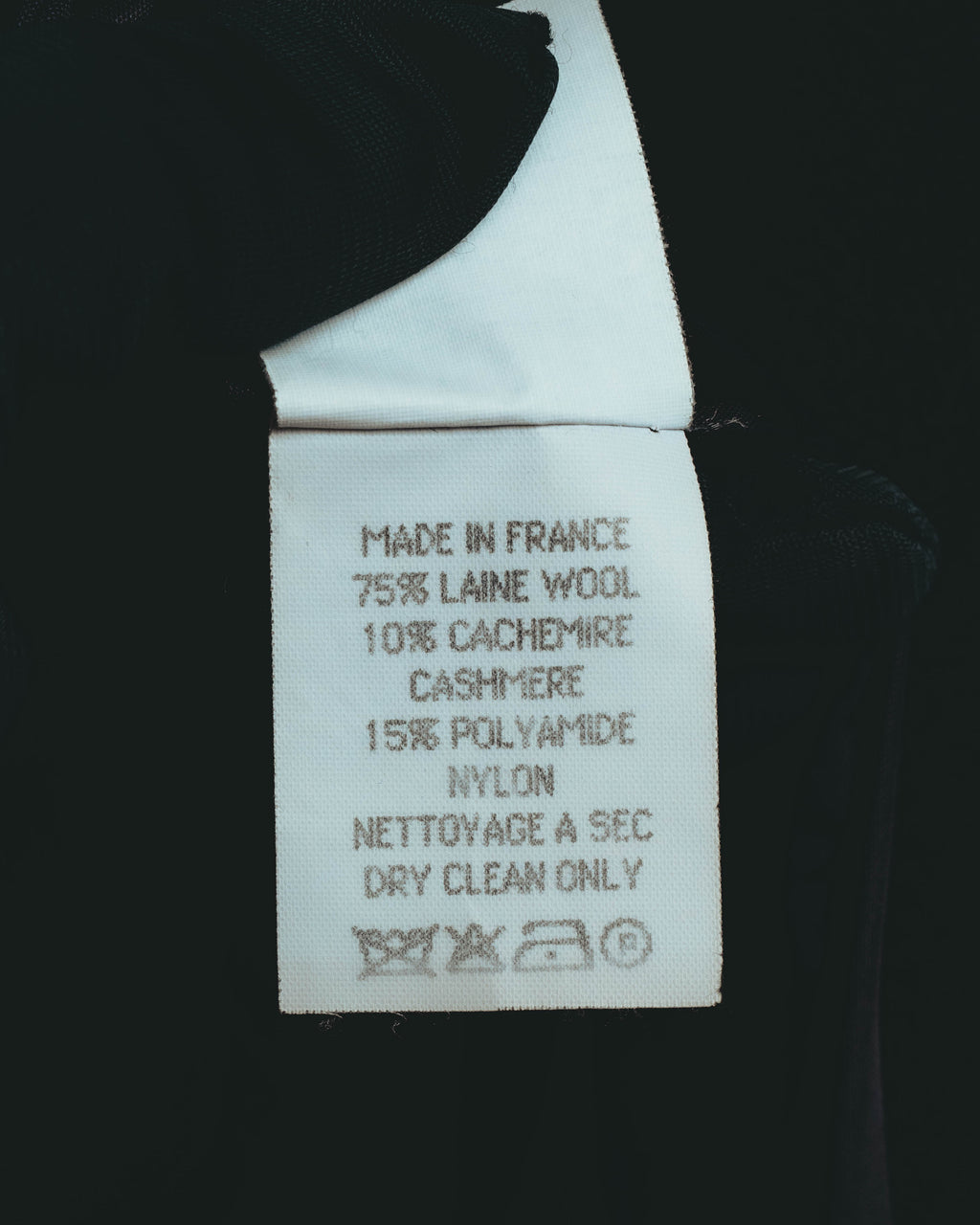 "Burberrys" 80's Classic double breasted wool cashmere maxi coat