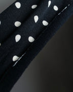 “Comme des Garçons Comme des Garçons“ Dot patterned wool knit cardigan