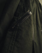 -SPECIAL- "COMME des GARÇONS HOMME" 03AW Asymmetric zip long coat