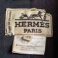 "HERMES" 100% cashmere shaped tailored jacket